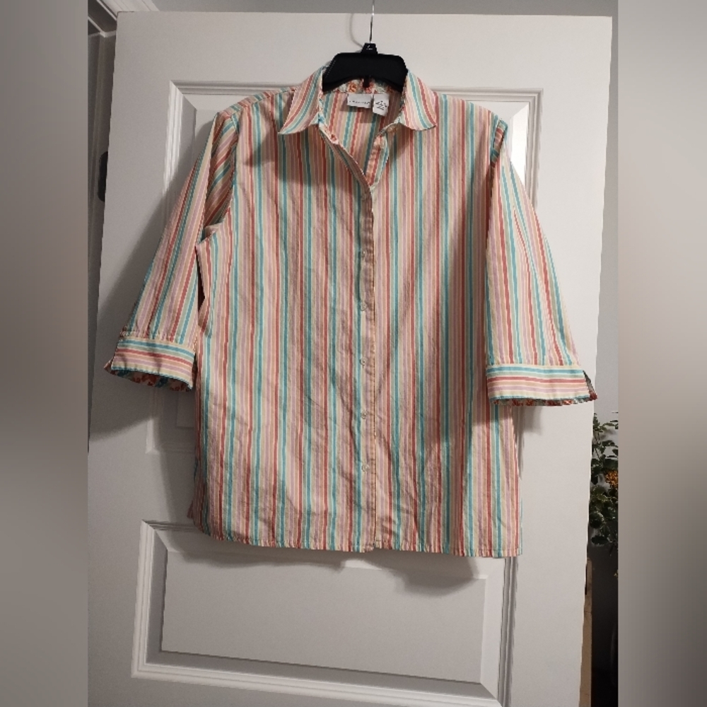 Striped Multicolor Women's Shirt